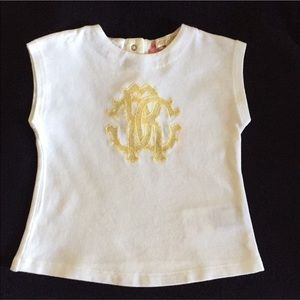 Roberto Cavalli Logo Baby Shirt